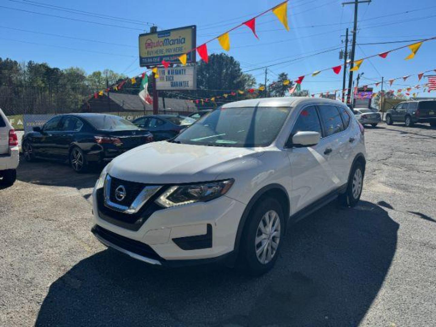 2011 Black /Black Cloth Interior Nissan Rogue SV FWD (JN8AS5MT0BW) with an 2.5L L4 DOHC 16V engine, Continuously Variabl transmission, located at 1806 Veterans Memorial Hwy SW, Austell, GA, 30168, (770) 944-9558, 33.817959, -84.606987 - Photo#0