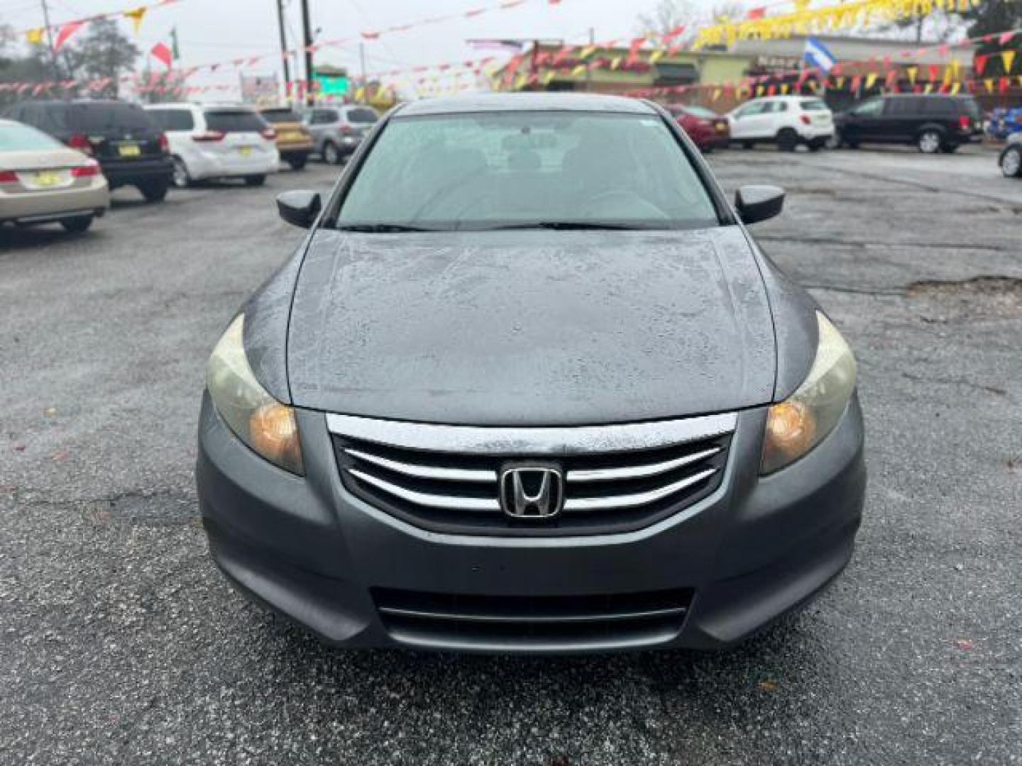 2011 Gray Honda Accord SE Sedan AT (1HGCP2F69BA) with an 2.4L L4 DOHC 16V engine, 5-Speed Automatic transmission, located at 1806 Veterans Memorial Hwy SW, Austell, GA, 30168, (770) 944-9558, 33.817959, -84.606987 - Photo#1