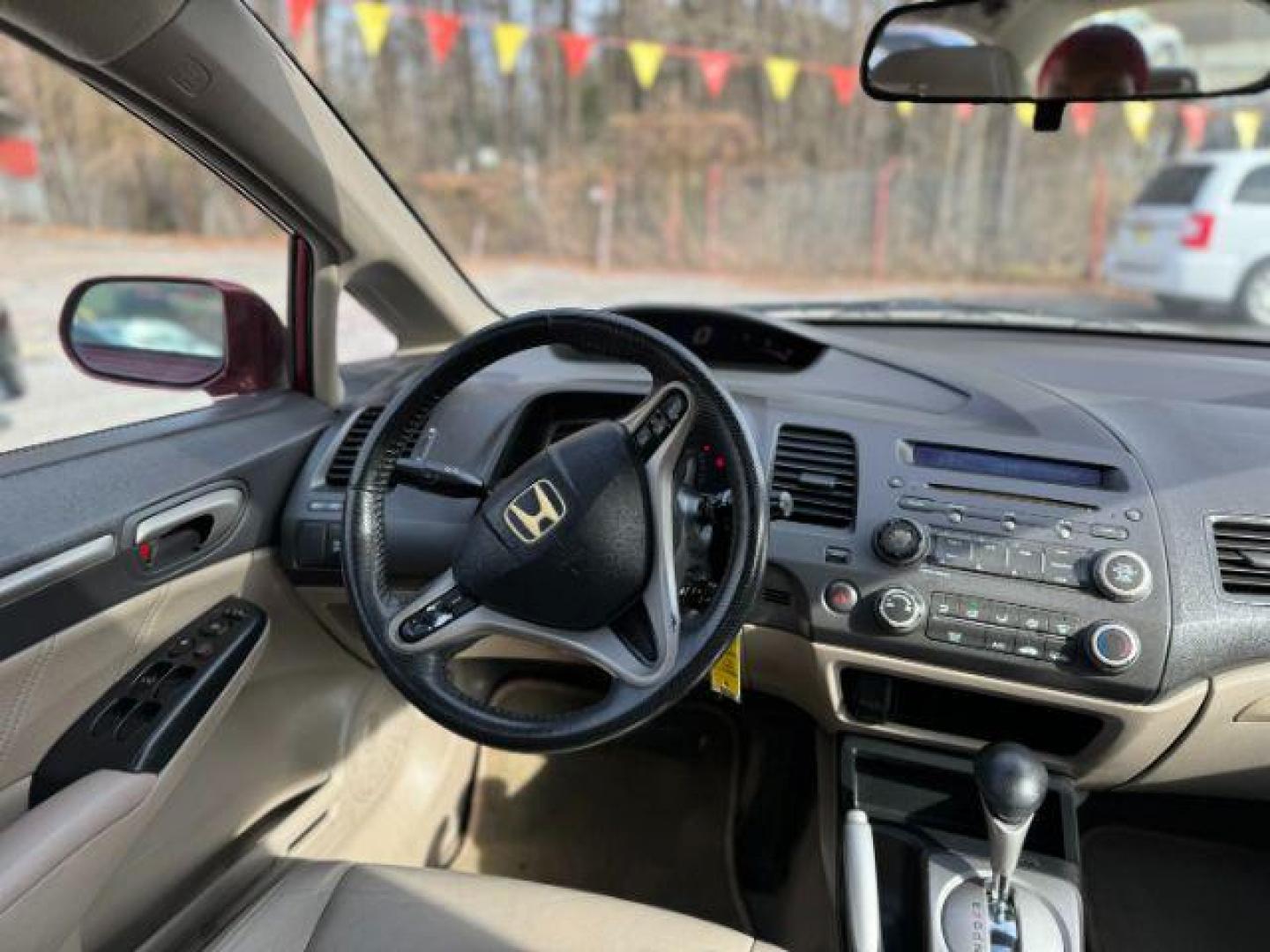 2010 Maroon Honda Civic EX-L Sedan 5-Speed A (19XFA1F92AE) with an 1.8L L4 SOHC 16V engine, 5-Speed Automatic transmission, located at 1806 Veterans Memorial Hwy SW, Austell, GA, 30168, (770) 944-9558, 33.817959, -84.606987 - Photo#12