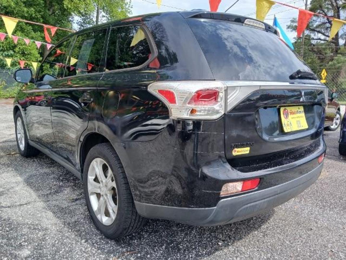 2014 BLACK Mitsubishi Outlander SPORT UTILITY 4-DR (JA4AD3A36EZ) with an 2.4L L4 DOHC 16V engine, 6-Speed Automatic transmission, located at 1806 Veterans Memorial Hwy SW, Austell, GA, 30168, (770) 944-9558, 33.817959, -84.606987 - Photo#5