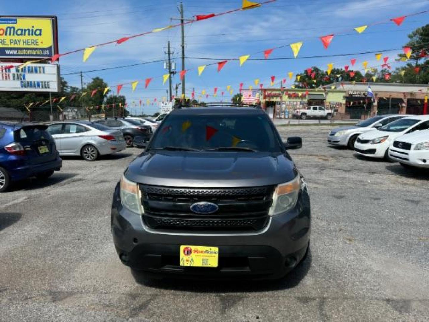 2011 Gray Ford Explorer XLT FWD (1FMHK7D82BG) with an 3.5L V6 DOHC 24V engine, 6-Speed Automatic transmission, located at 1806 Veterans Memorial Hwy SW, Austell, GA, 30168, (770) 944-9558, 33.817959, -84.606987 - Photo#1