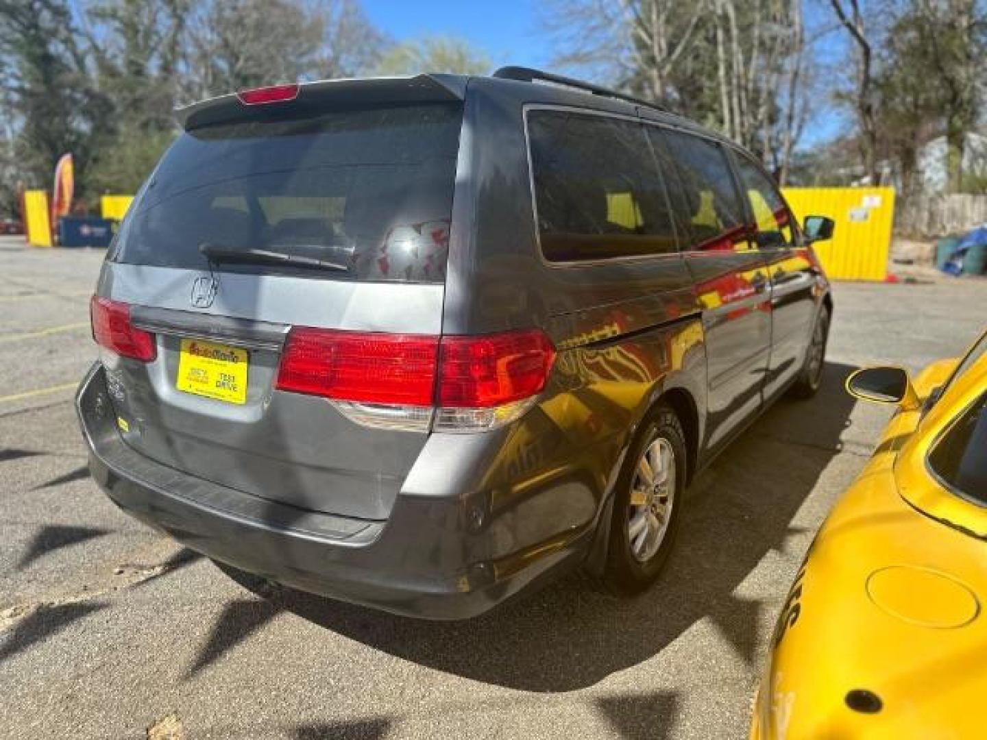 2010 Gray Honda Odyssey EX-L w/ DVD (5FNRL3H78AB) with an 3.5L V6 SOHC 24V engine, 5-Speed Automatic transmission, located at 1806 Veterans Memorial Hwy SW, Austell, GA, 30168, (770) 944-9558, 33.817959, -84.606987 - Photo#1