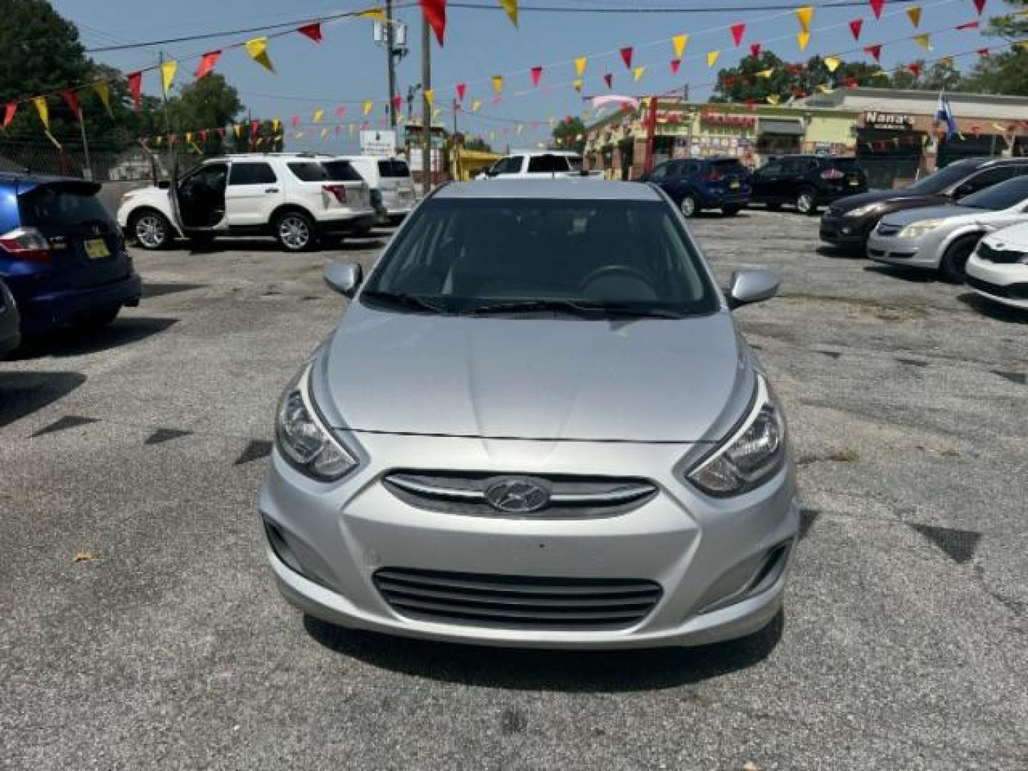 2017 Gray Hyundai Accent SE 4-Door 6A (KMHCT4AE4HU) with an 1.6L L4 DOHC 16V engine, 6-Speed Automatic transmission, located at 1806 Veterans Memorial Hwy SW, Austell, GA, 30168, (770) 944-9558, 33.817959, -84.606987 - Photo#1