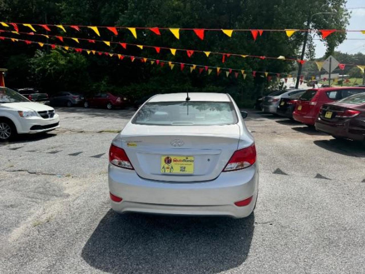 2017 Gray Hyundai Accent SE 4-Door 6A (KMHCT4AE4HU) with an 1.6L L4 DOHC 16V engine, 6-Speed Automatic transmission, located at 1806 Veterans Memorial Hwy SW, Austell, GA, 30168, (770) 944-9558, 33.817959, -84.606987 - Photo#4