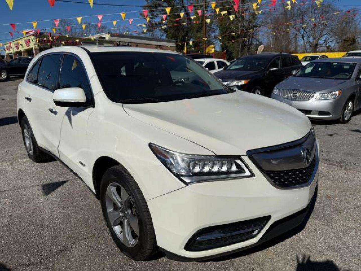 2014 White Acura MDX 6-Spd AT (5FRYD3H22EB) with an 3.5L V6 SOHC 24V engine, 6-Speed Automatic transmission, located at 1806 Veterans Memorial Hwy SW, Austell, GA, 30168, (770) 944-9558, 33.817959, -84.606987 - Photo#10