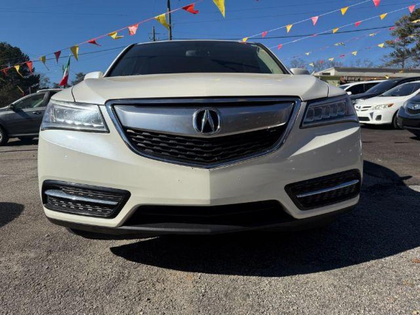 2014 White Acura MDX 6-Spd AT (5FRYD3H22EB) with an 3.5L V6 SOHC 24V engine, 6-Speed Automatic transmission, located at 1806 Veterans Memorial Hwy SW, Austell, GA, 30168, (770) 944-9558, 33.817959, -84.606987 - Photo#12