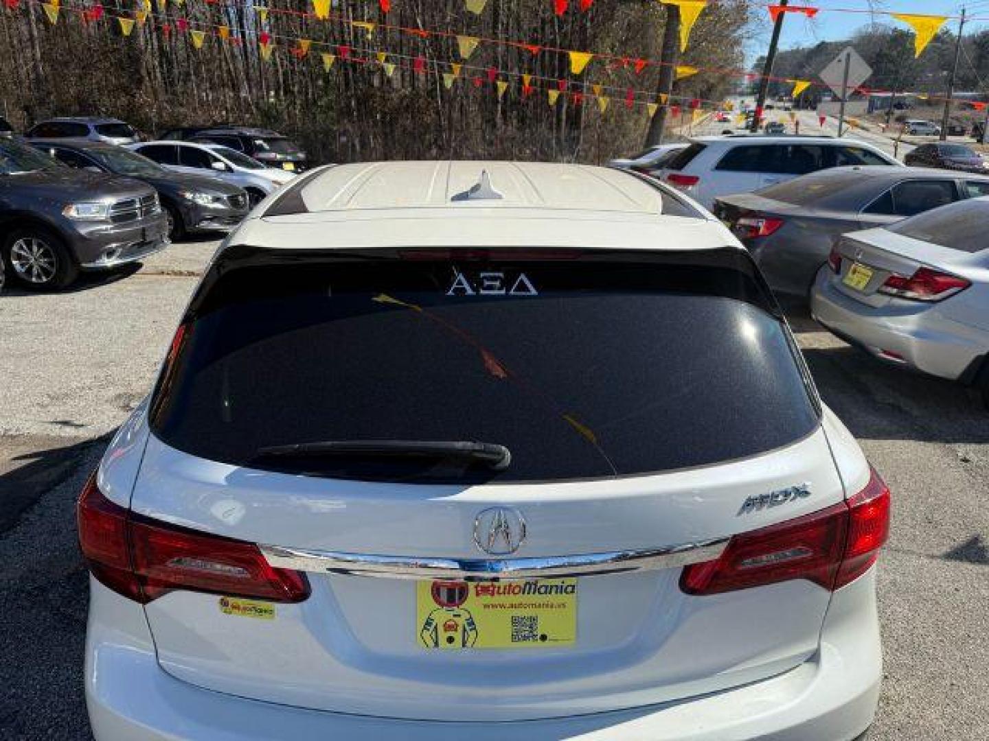 2014 White Acura MDX 6-Spd AT (5FRYD3H22EB) with an 3.5L V6 SOHC 24V engine, 6-Speed Automatic transmission, located at 1806 Veterans Memorial Hwy SW, Austell, GA, 30168, (770) 944-9558, 33.817959, -84.606987 - Photo#4