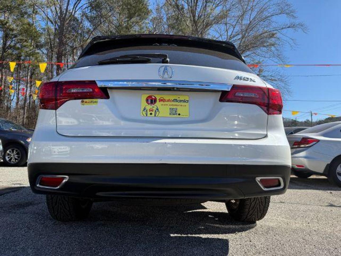 2014 White Acura MDX 6-Spd AT (5FRYD3H22EB) with an 3.5L V6 SOHC 24V engine, 6-Speed Automatic transmission, located at 1806 Veterans Memorial Hwy SW, Austell, GA, 30168, (770) 944-9558, 33.817959, -84.606987 - Photo#5