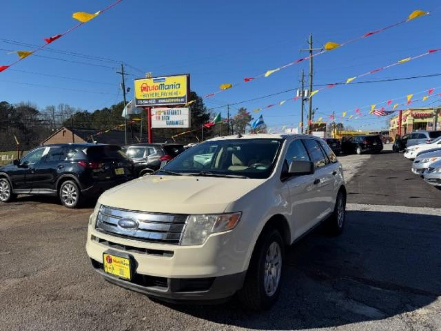 2008 Beige Ford Edge SE FWD (2FMDK36C98B) with an 3.5L V6 DOHC 24V engine, 6-Speed Automatic transmission, located at 1806 Veterans Memorial Hwy SW, Austell, GA, 30168, (770) 944-9558, 33.817959, -84.606987 - Photo#0