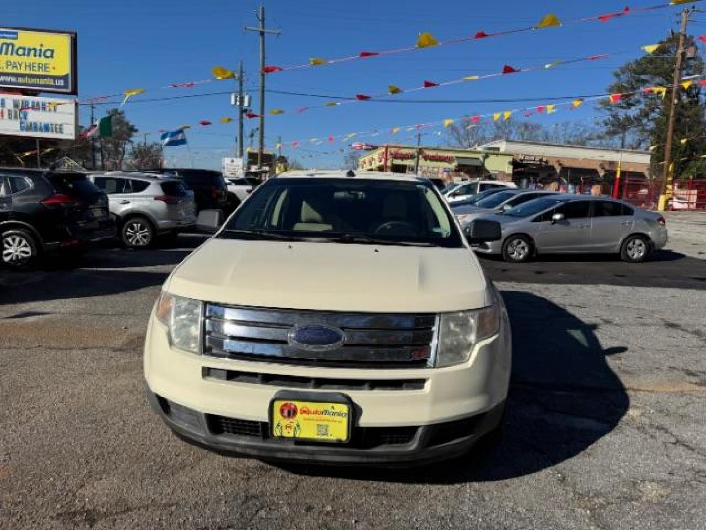 2008 Beige Ford Edge SE FWD (2FMDK36C98B) with an 3.5L V6 DOHC 24V engine, 6-Speed Automatic transmission, located at 1806 Veterans Memorial Hwy SW, Austell, GA, 30168, (770) 944-9558, 33.817959, -84.606987 - Photo#1