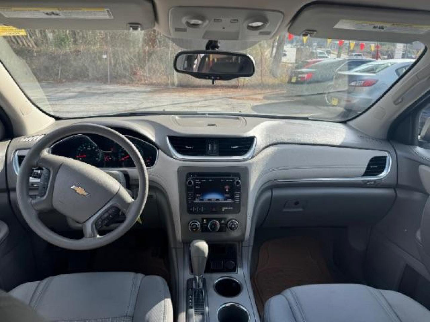 2015 Silver Chevrolet Traverse LS FWD w/PDC (1GNKRFED0FJ) with an 3.6L V6 DOHC 24V engine, 6-Speed Automatic transmission, located at 1806 Veterans Memorial Hwy SW, Austell, GA, 30168, (770) 944-9558, 33.817959, -84.606987 - Photo#11