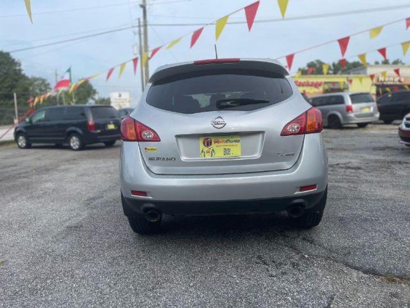 2009 Silver Nissan Murano S AWD (JN8AZ18W89W) with an 3.5L V6 DOHC 24V engine, Continuously Variable Transmission transmission, located at 1806 Veterans Memorial Hwy SW, Austell, GA, 30168, (770) 944-9558, 33.817959, -84.606987 - Photo#4