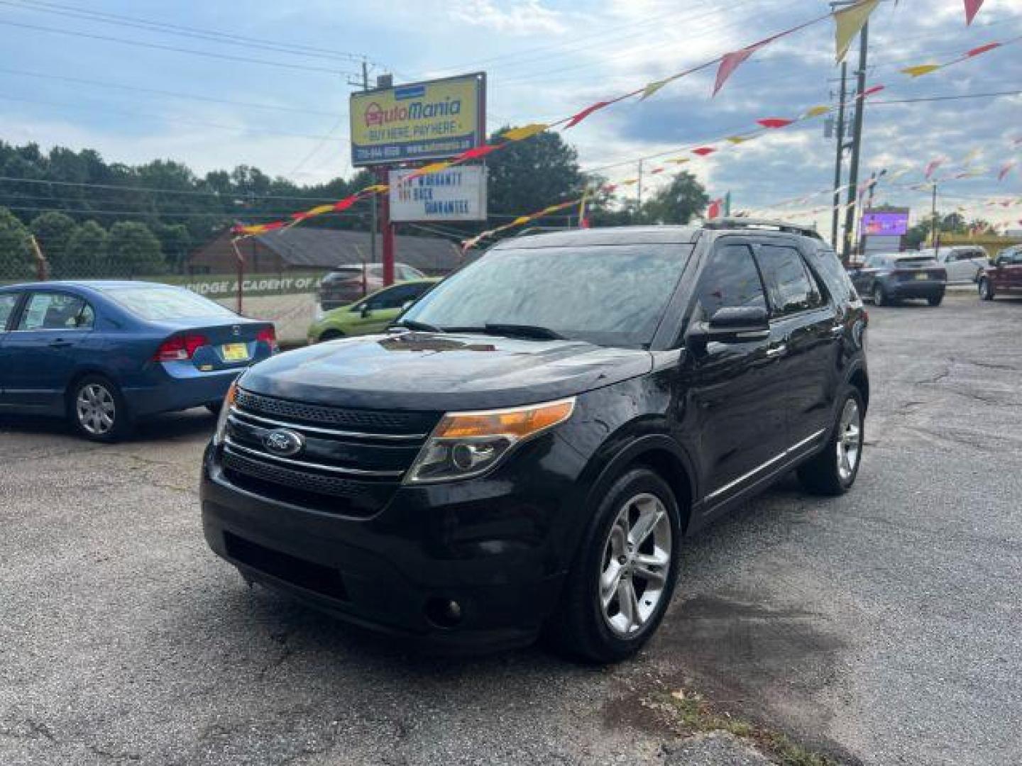 2015 Black Ford Explorer Limited FWD (1FM5K7F87FG) with an 3.5L V6 DOHC 24V engine, 6-Speed Automatic transmission, located at 1806 Veterans Memorial Hwy SW, Austell, GA, 30168, (770) 944-9558, 33.817959, -84.606987 - Photo#0