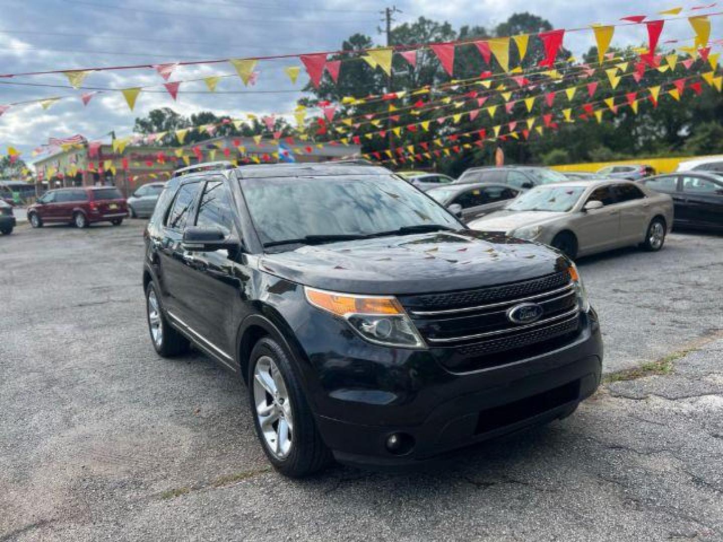2015 Black Ford Explorer Limited FWD (1FM5K7F87FG) with an 3.5L V6 DOHC 24V engine, 6-Speed Automatic transmission, located at 1806 Veterans Memorial Hwy SW, Austell, GA, 30168, (770) 944-9558, 33.817959, -84.606987 - Photo#2