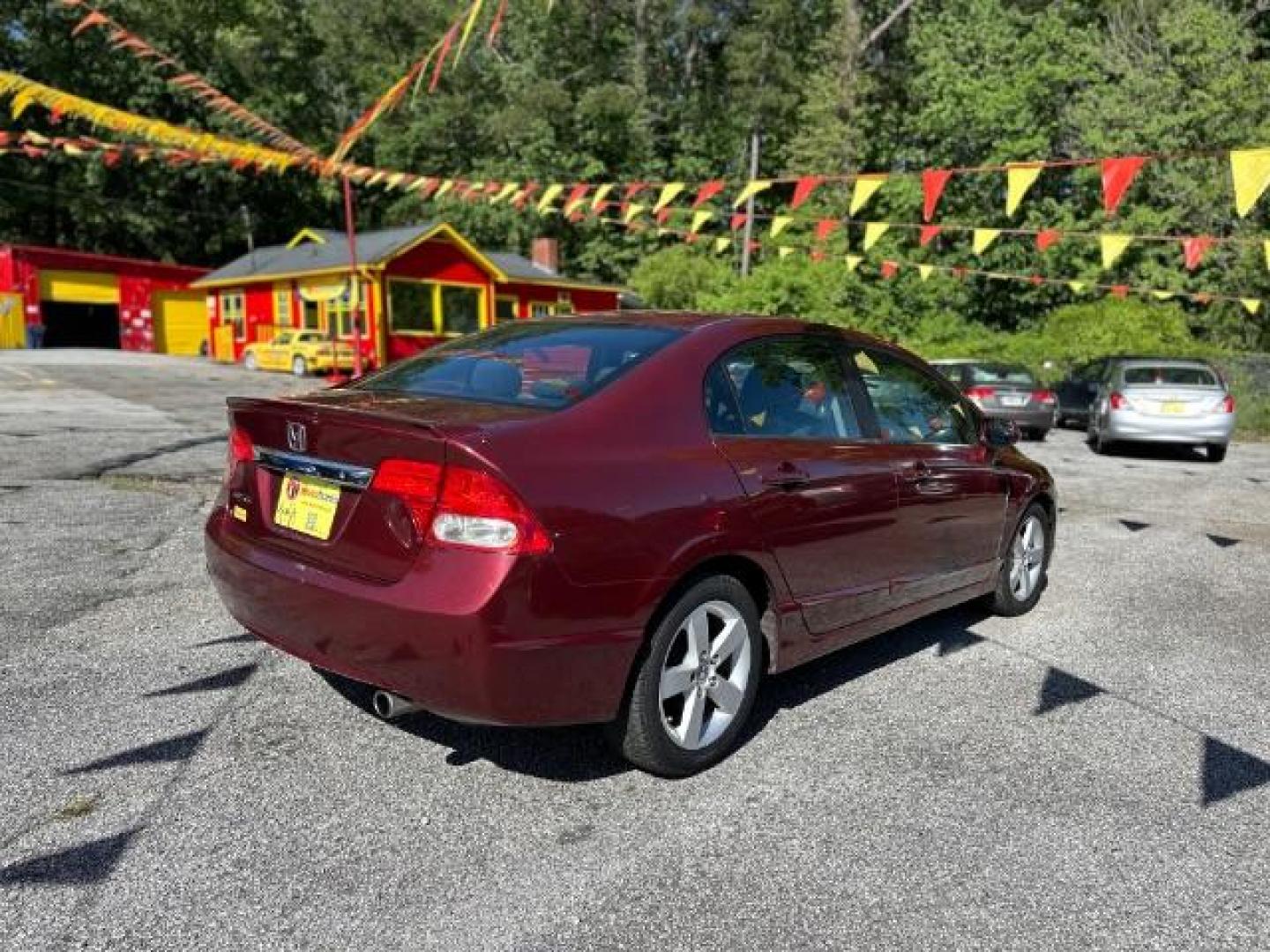 2010 MAROON Honda Civic LX-S Sedan 5-Speed AT (2HGFA1F68AH) with an 1.8L L4 SOHC 16V engine, 5-Speed Automatic transmission, located at 1806 Veterans Memorial Hwy SW, Austell, GA, 30168, (770) 944-9558, 33.817959, -84.606987 - Photo#6