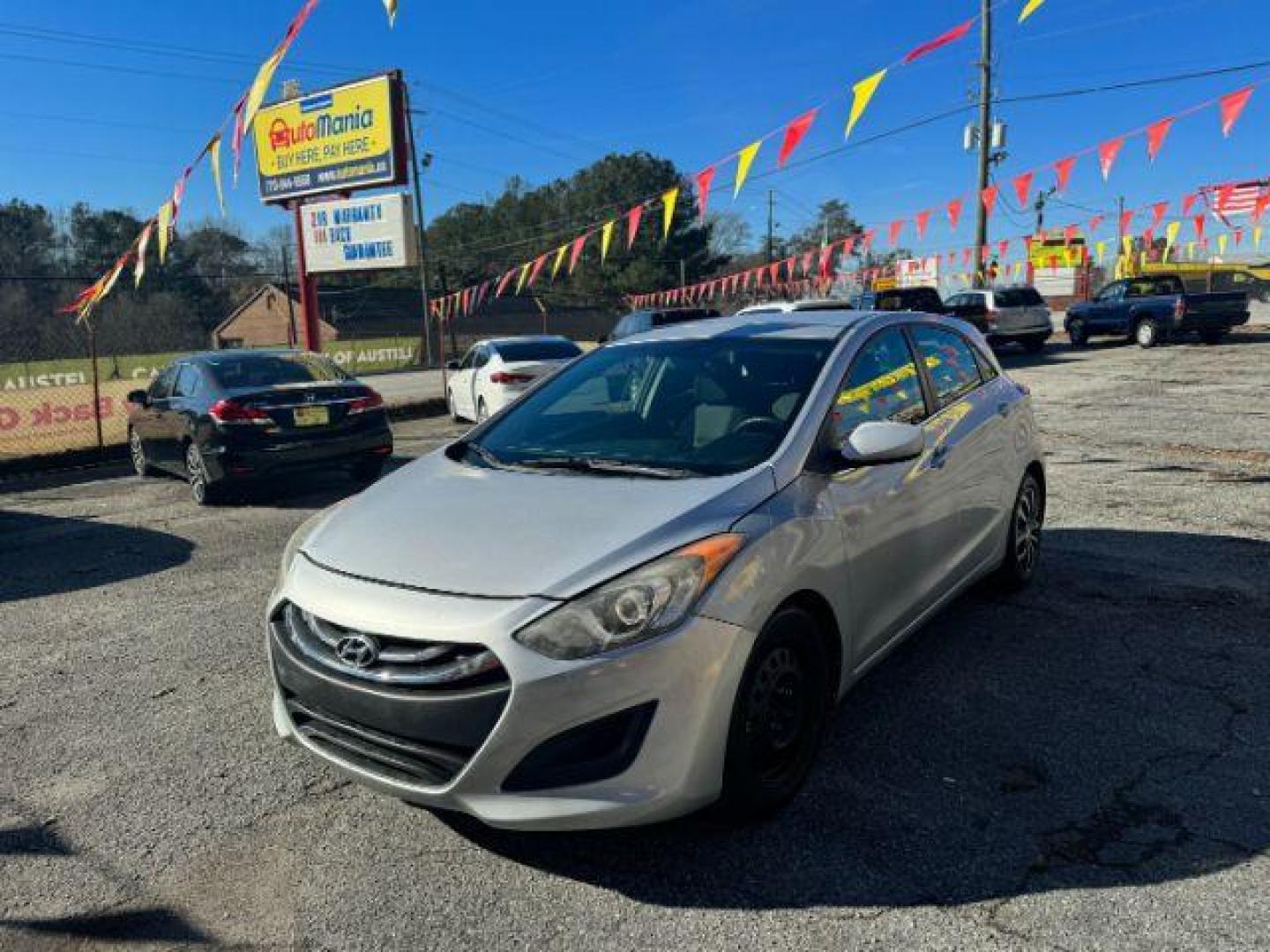 2016 Silver Hyundai Elantra GT A/T (KMHD35LH8GU) with an 2.0L L4 16V DOHC engine, 6-Speed Automatic transmission, located at 1806 Veterans Memorial Hwy SW, Austell, GA, 30168, (770) 944-9558, 33.817959, -84.606987 - Photo#0