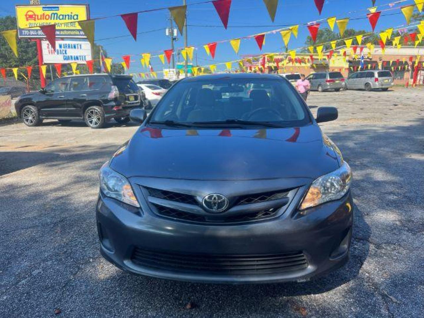 2012 Grey Toyota Corolla S 4-Speed AT (2T1BU4EE5CC) with an 1.8L L4 DOHC 16V engine, 4-Speed Automatic transmission, located at 1806 Veterans Memorial Hwy SW, Austell, GA, 30168, (770) 944-9558, 33.817959, -84.606987 - Photo#1