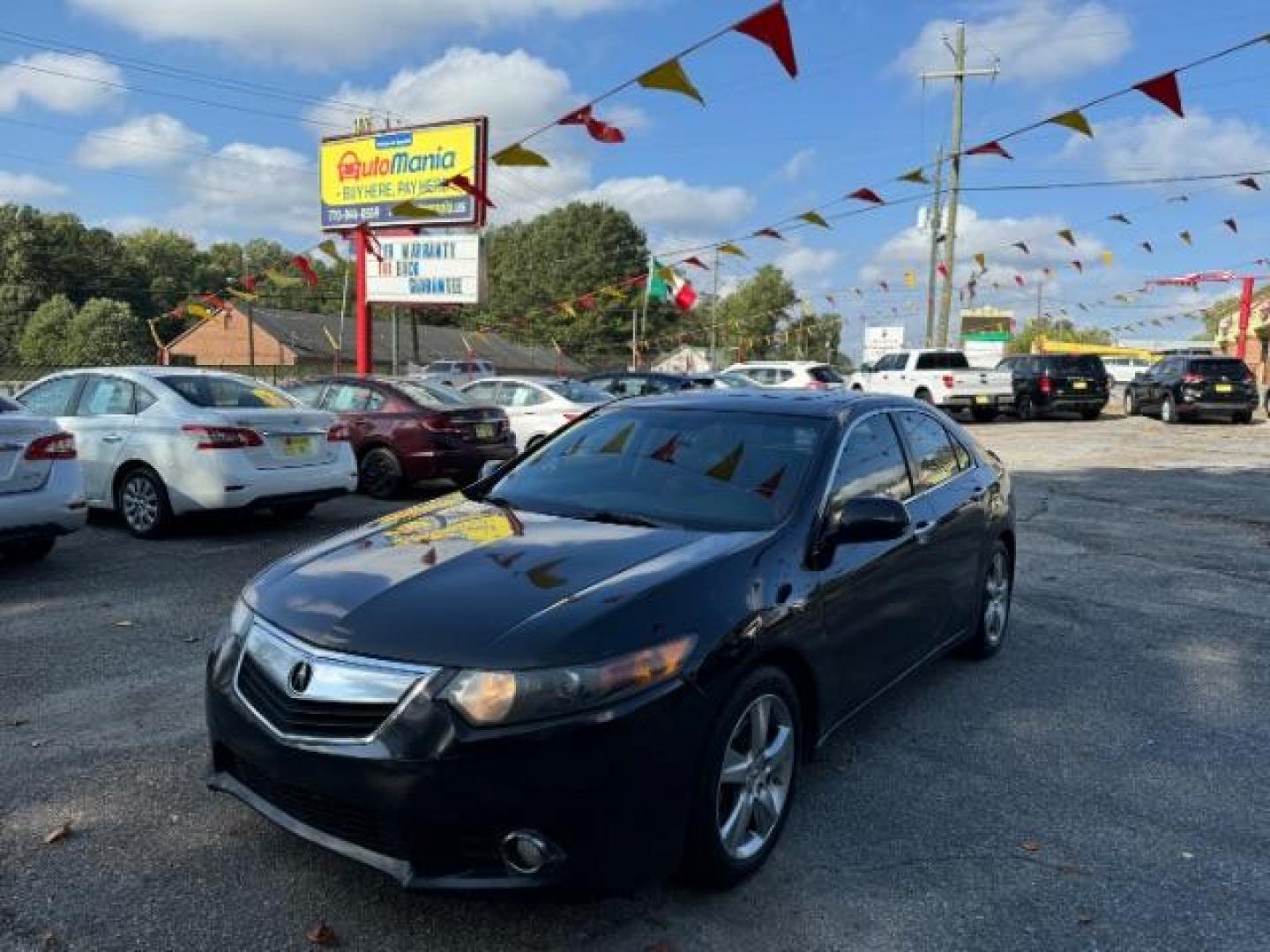 2013 Black Acura TSX 5-Speed AT (JH4CU2F40DC) with an 2.4L L4 DOHC 16V engine, 5-Speed Automatic transmission, located at 1806 Veterans Memorial Hwy SW, Austell, GA, 30168, (770) 944-9558, 33.817959, -84.606987 - Photo#0