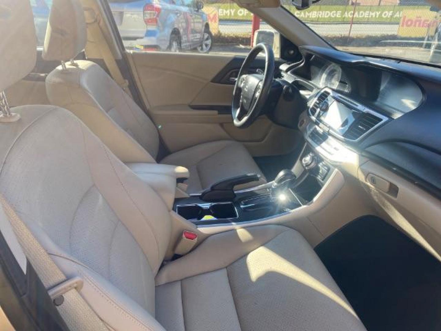 2014 Gold Honda Accord EX-L Sedan CVT (1HGCR2F88EA) with an 2.4L L4 DOHC 16V engine, Continuously Variable Transmission transmission, located at 1806 Veterans Memorial Hwy SW, Austell, GA, 30168, (770) 944-9558, 33.817959, -84.606987 - Photo#11