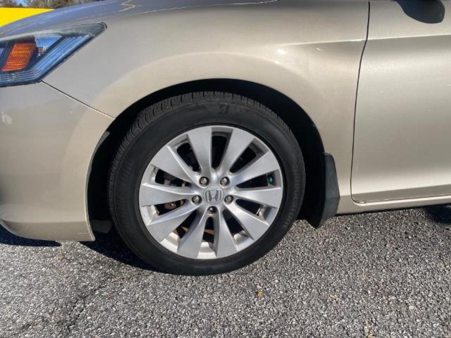 2014 Gold Honda Accord EX-L Sedan CVT (1HGCR2F88EA) with an 2.4L L4 DOHC 16V engine, Continuously Variable Transmission transmission, located at 1806 Veterans Memorial Hwy SW, Austell, GA, 30168, (770) 944-9558, 33.817959, -84.606987 - Photo#13