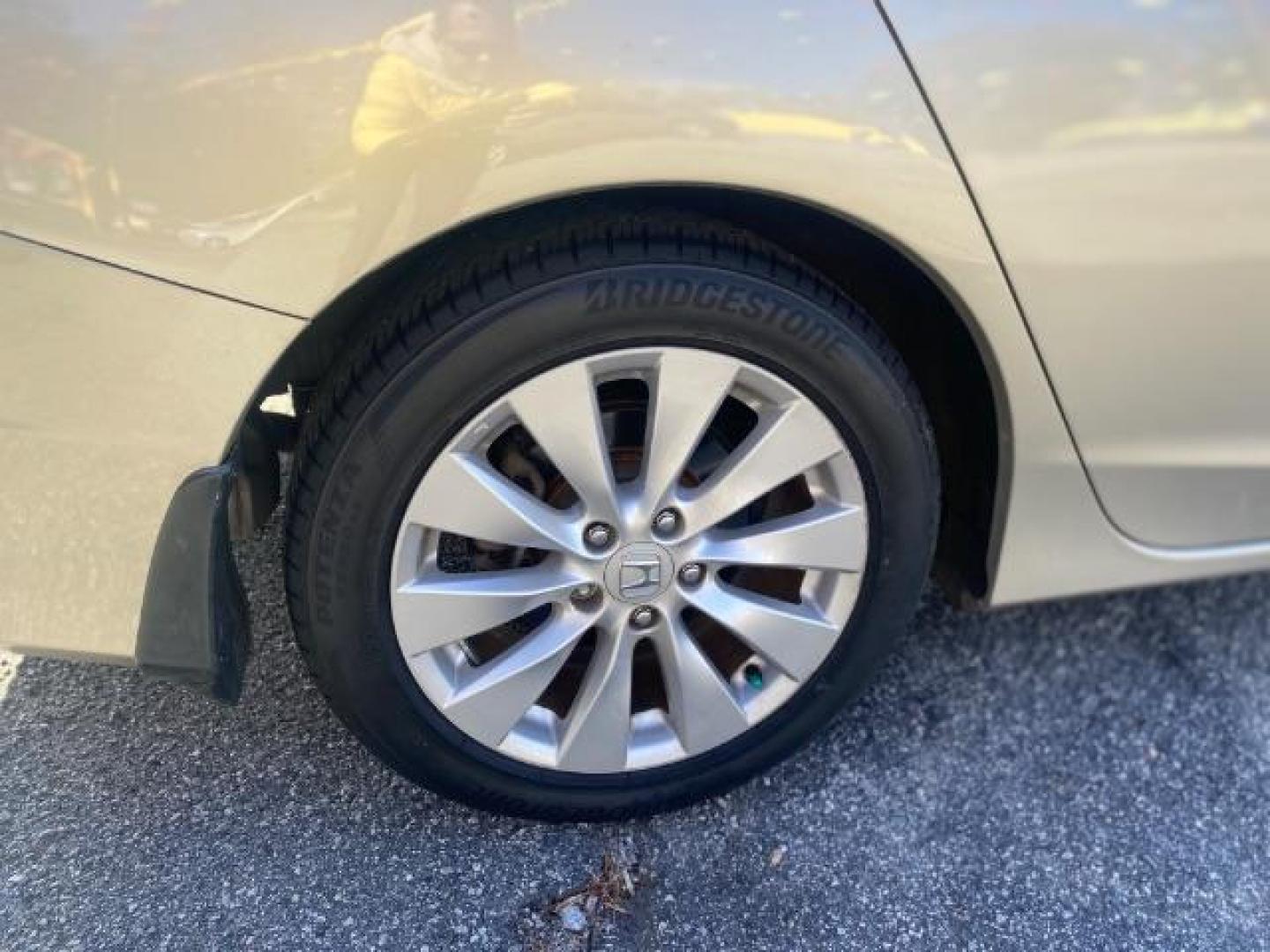 2014 Gold Honda Accord EX-L Sedan CVT (1HGCR2F88EA) with an 2.4L L4 DOHC 16V engine, Continuously Variable Transmission transmission, located at 1806 Veterans Memorial Hwy SW, Austell, GA, 30168, (770) 944-9558, 33.817959, -84.606987 - Photo#15