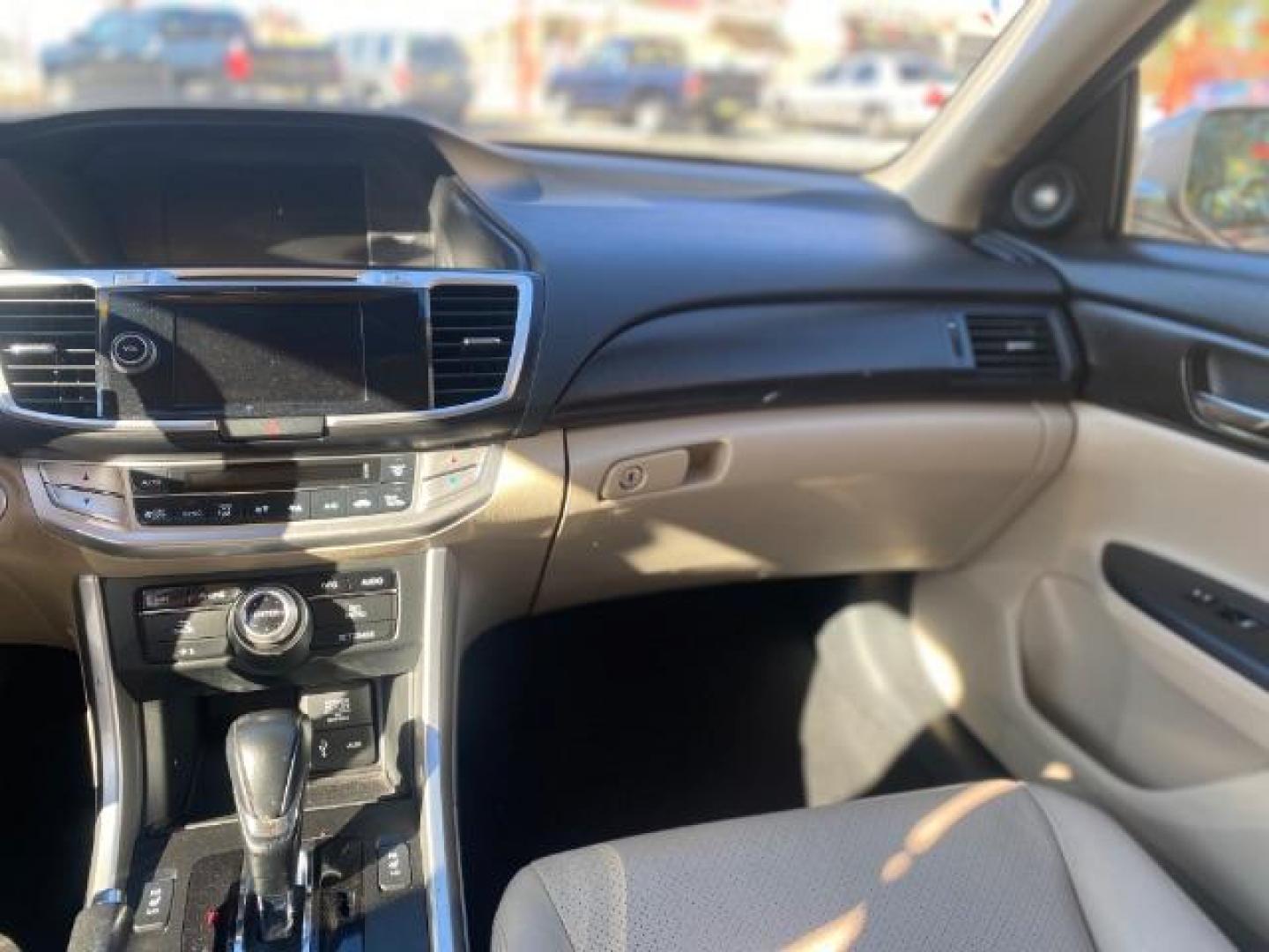 2014 Gold Honda Accord EX-L Sedan CVT (1HGCR2F88EA) with an 2.4L L4 DOHC 16V engine, Continuously Variable Transmission transmission, located at 1806 Veterans Memorial Hwy SW, Austell, GA, 30168, (770) 944-9558, 33.817959, -84.606987 - Photo#17