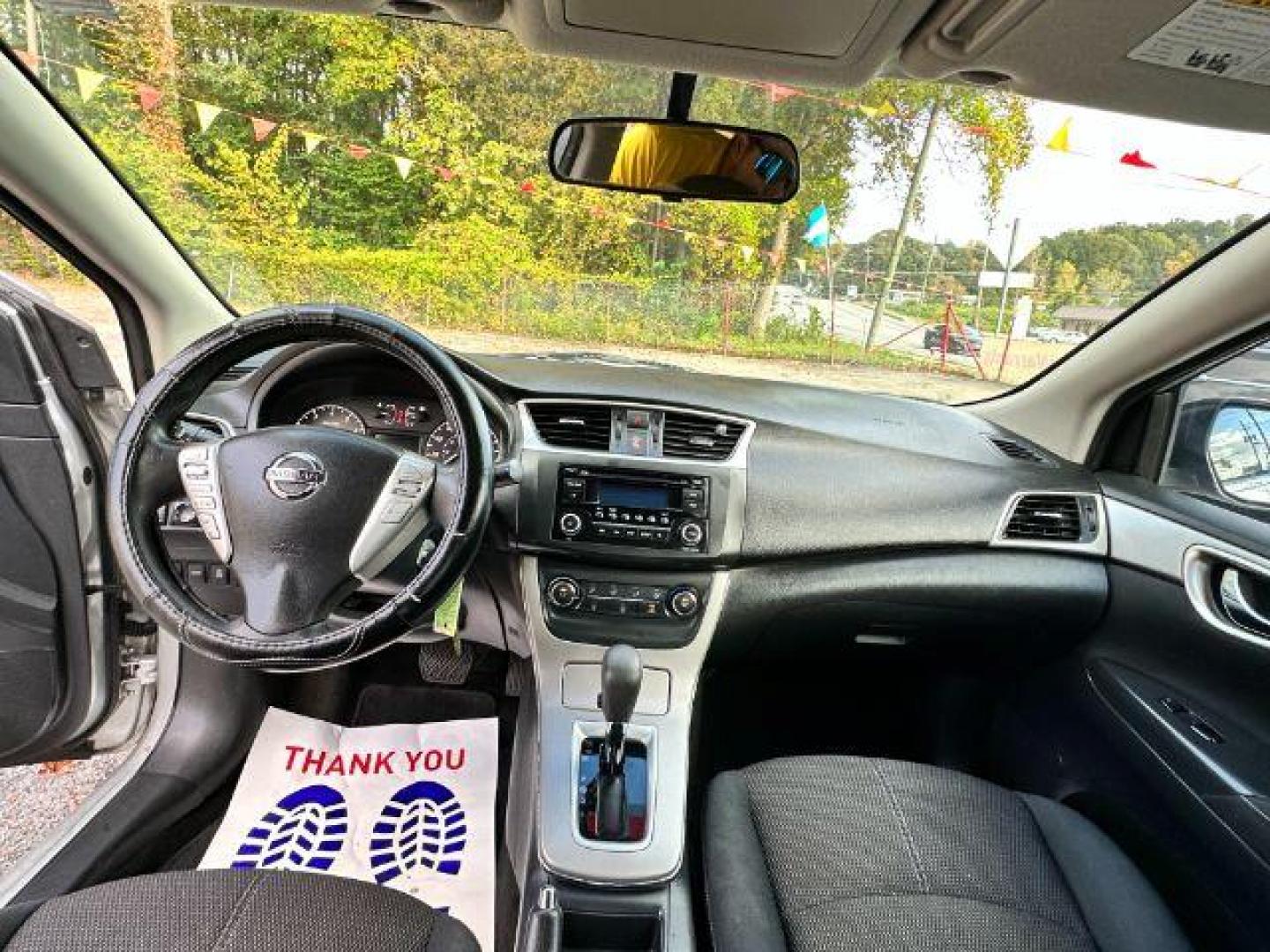 2015 Silver Nissan Sentra S CVT (3N1AB7AP1FY) with an 1.8L L4 SFI DOHC 16 engine, Continuously Variable Transmission transmission, located at 1806 Veterans Memorial Hwy SW, Austell, GA, 30168, (770) 944-9558, 33.817959, -84.606987 - Photo#12