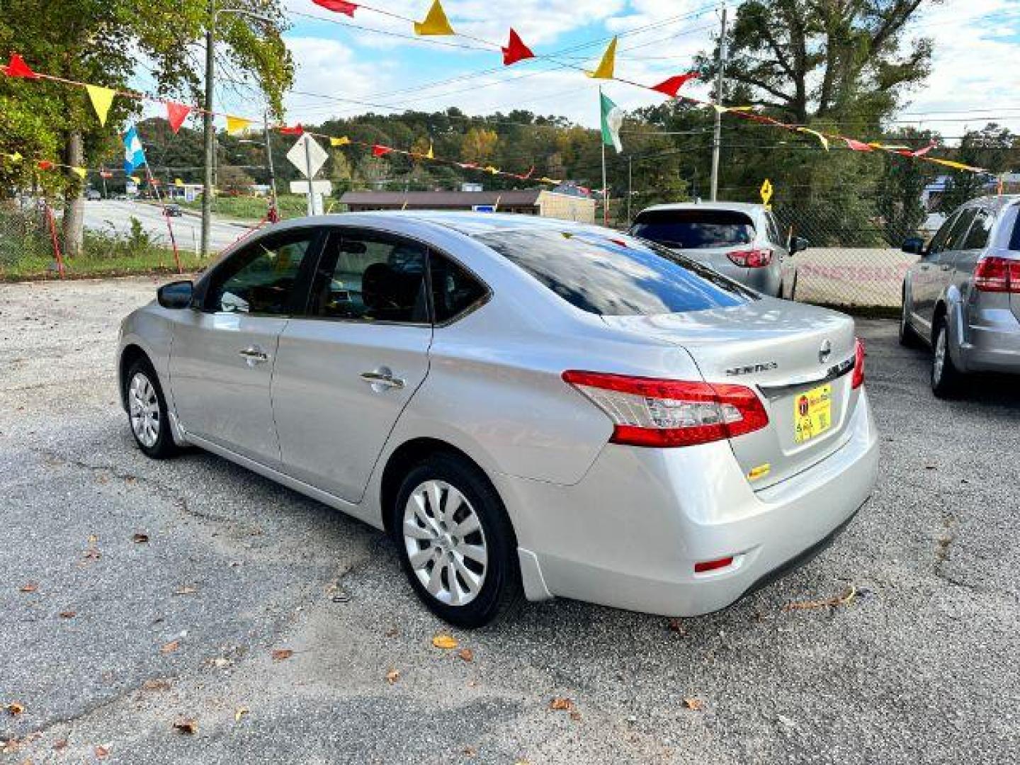 2015 Silver Nissan Sentra S CVT (3N1AB7AP1FY) with an 1.8L L4 SFI DOHC 16 engine, Continuously Variable Transmission transmission, located at 1806 Veterans Memorial Hwy SW, Austell, GA, 30168, (770) 944-9558, 33.817959, -84.606987 - Photo#5