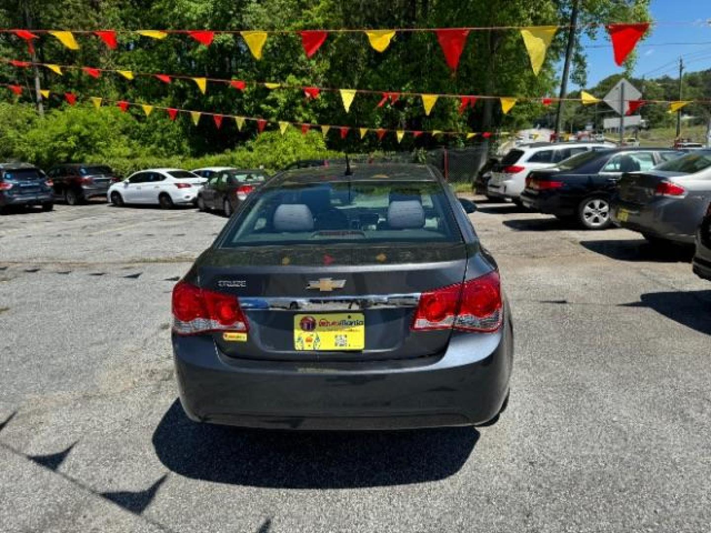 2013 Gray Chevrolet Cruze LS Auto (1G1PA5SH8D7) with an 1.8L L4 DOHC 16V FFV engine, 6-Speed Automatic transmission, located at 1806 Veterans Memorial Hwy SW, Austell, GA, 30168, (770) 944-9558, 33.817959, -84.606987 - Photo#4