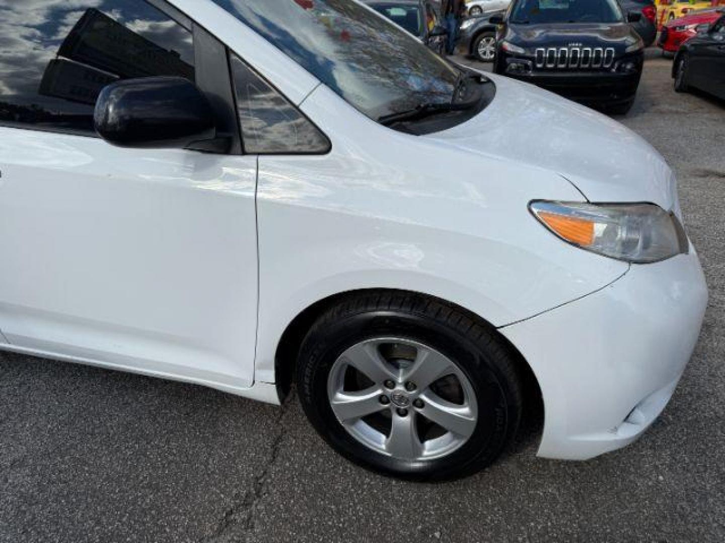 2016 White Toyota Sienna LE FWD 8-Passenger V6 (5TDKK3DC3GS) with an 3.5L V6 EFI DOHC 24V engine, 5-Speed Automatic transmission, located at 1806 Veterans Memorial Hwy SW, Austell, GA, 30168, (770) 944-9558, 33.817959, -84.606987 - Photo#9