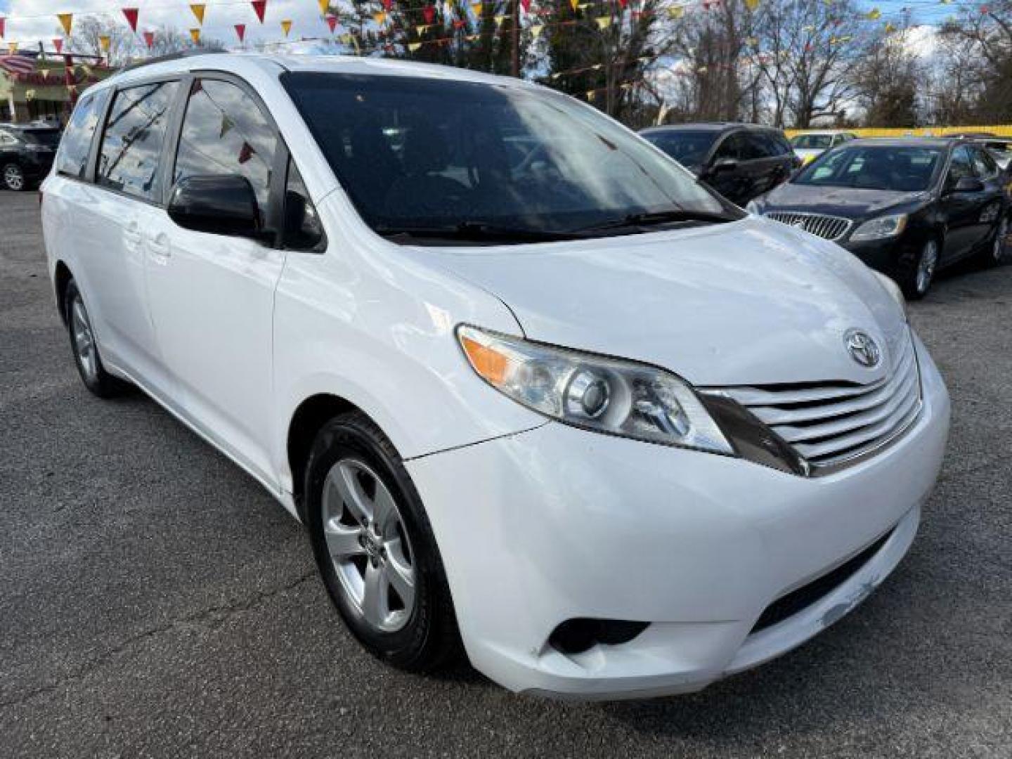 2016 White Toyota Sienna LE FWD 8-Passenger V6 (5TDKK3DC3GS) with an 3.5L V6 EFI DOHC 24V engine, 5-Speed Automatic transmission, located at 1806 Veterans Memorial Hwy SW, Austell, GA, 30168, (770) 944-9558, 33.817959, -84.606987 - Photo#10