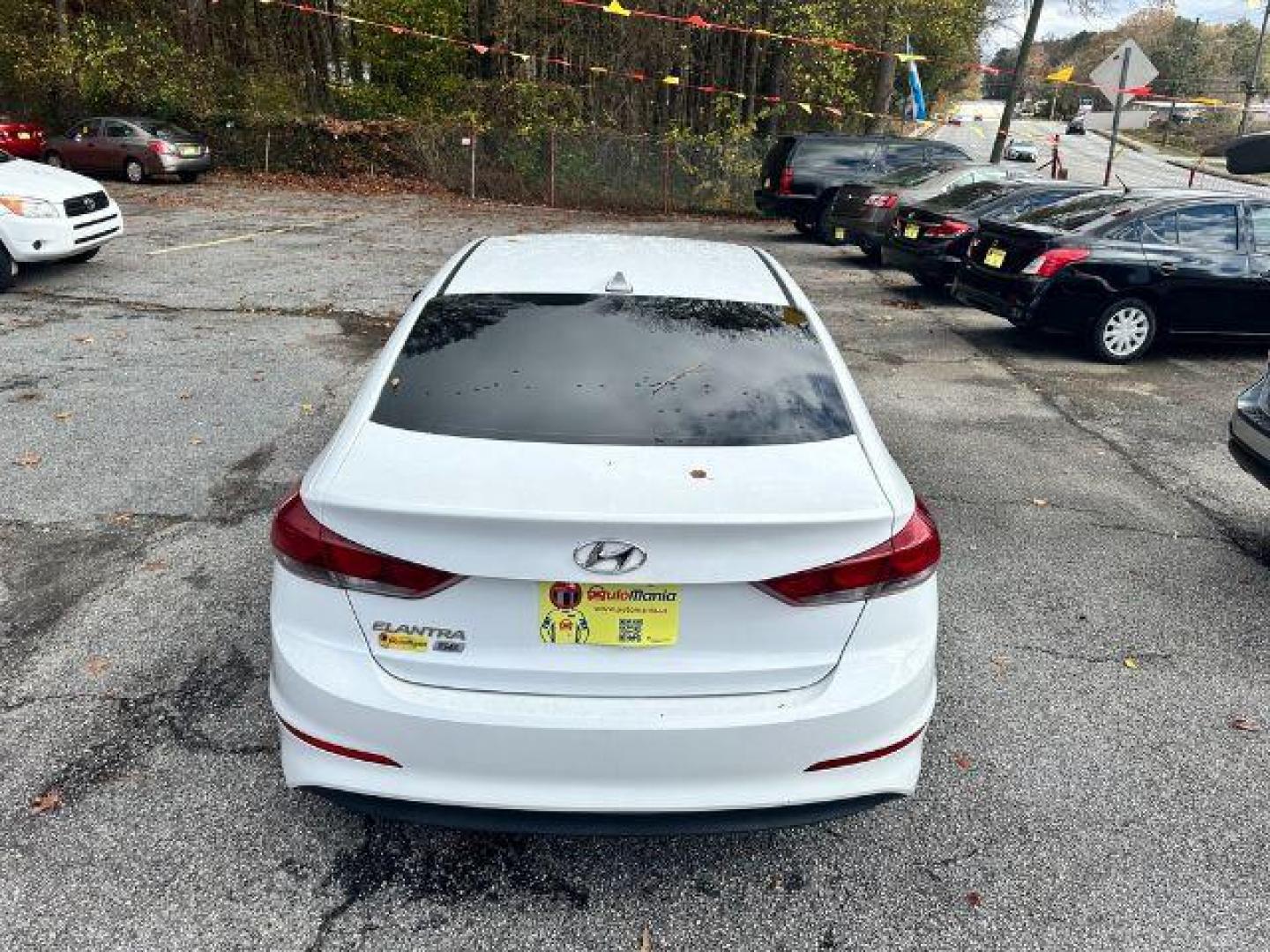 2017 White Hyundai Elantra SE 6AT (5NPD74LF5HH) with an 1.8L L4 DOHC 16V engine, 6-Speed Automatic transmission, located at 1806 Veterans Memorial Hwy SW, Austell, GA, 30168, (770) 944-9558, 33.817959, -84.606987 - Photo#16