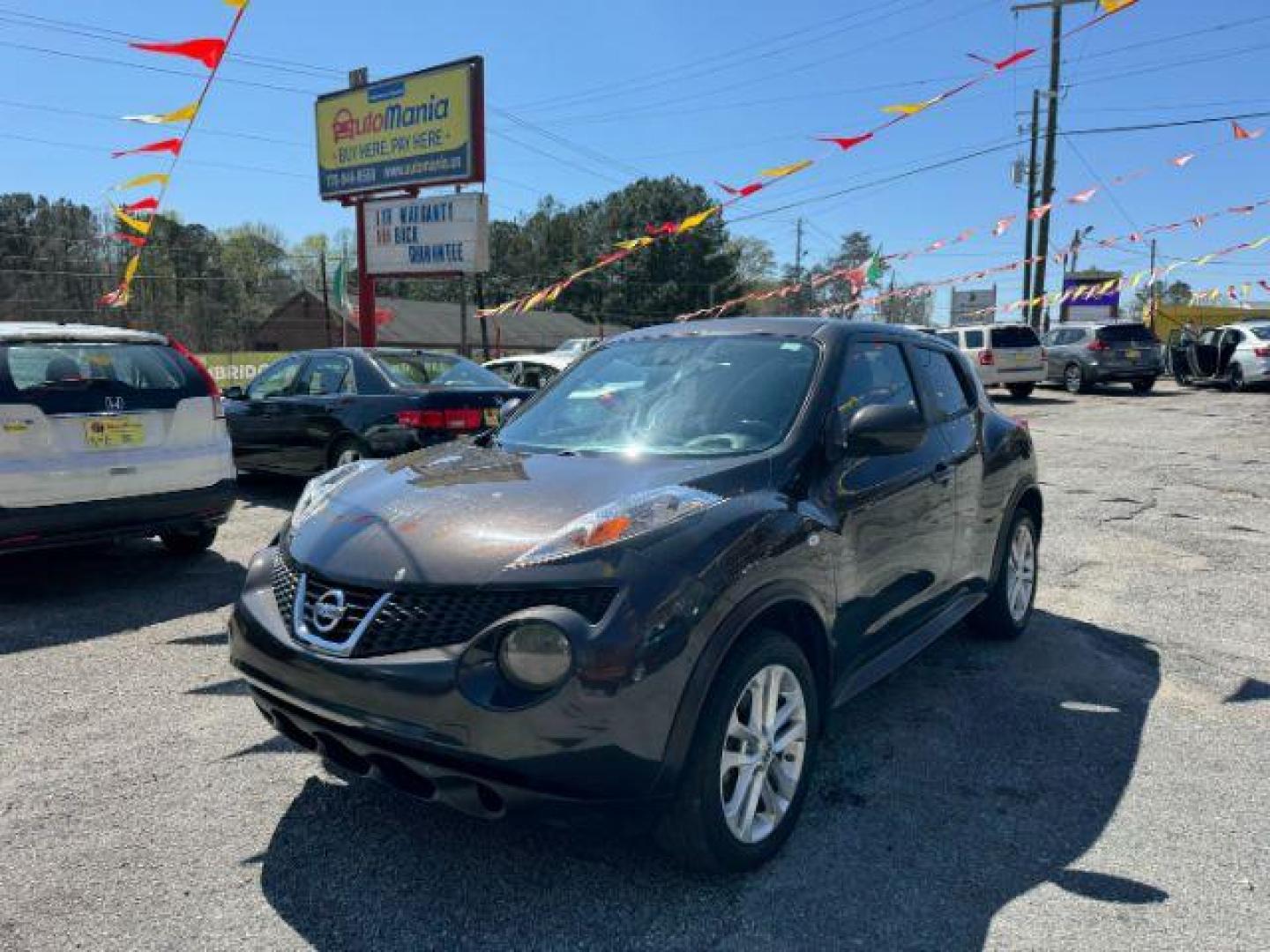 2013 Gray Nissan Juke SV FWD (JN8AF5MR6DT) with an 1.6L L4 DOHC 16V engine, Continuously Variable Transmission transmission, located at 1806 Veterans Memorial Hwy SW, Austell, GA, 30168, (770) 944-9558, 33.817959, -84.606987 - Photo#0