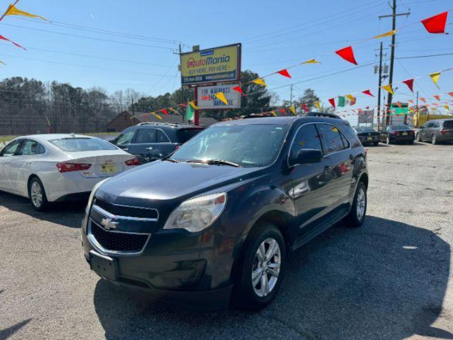 2015 Blue Chevrolet Equinox 1LT 2WD (2GNALBEK7F6) with an 2.4L L4 DOHC 16V FFV engine, 6-Speed Automatic transmission, located at 1806 Veterans Memorial Hwy SW, Austell, GA, 30168, (770) 944-9558, 33.817959, -84.606987 - Photo#0