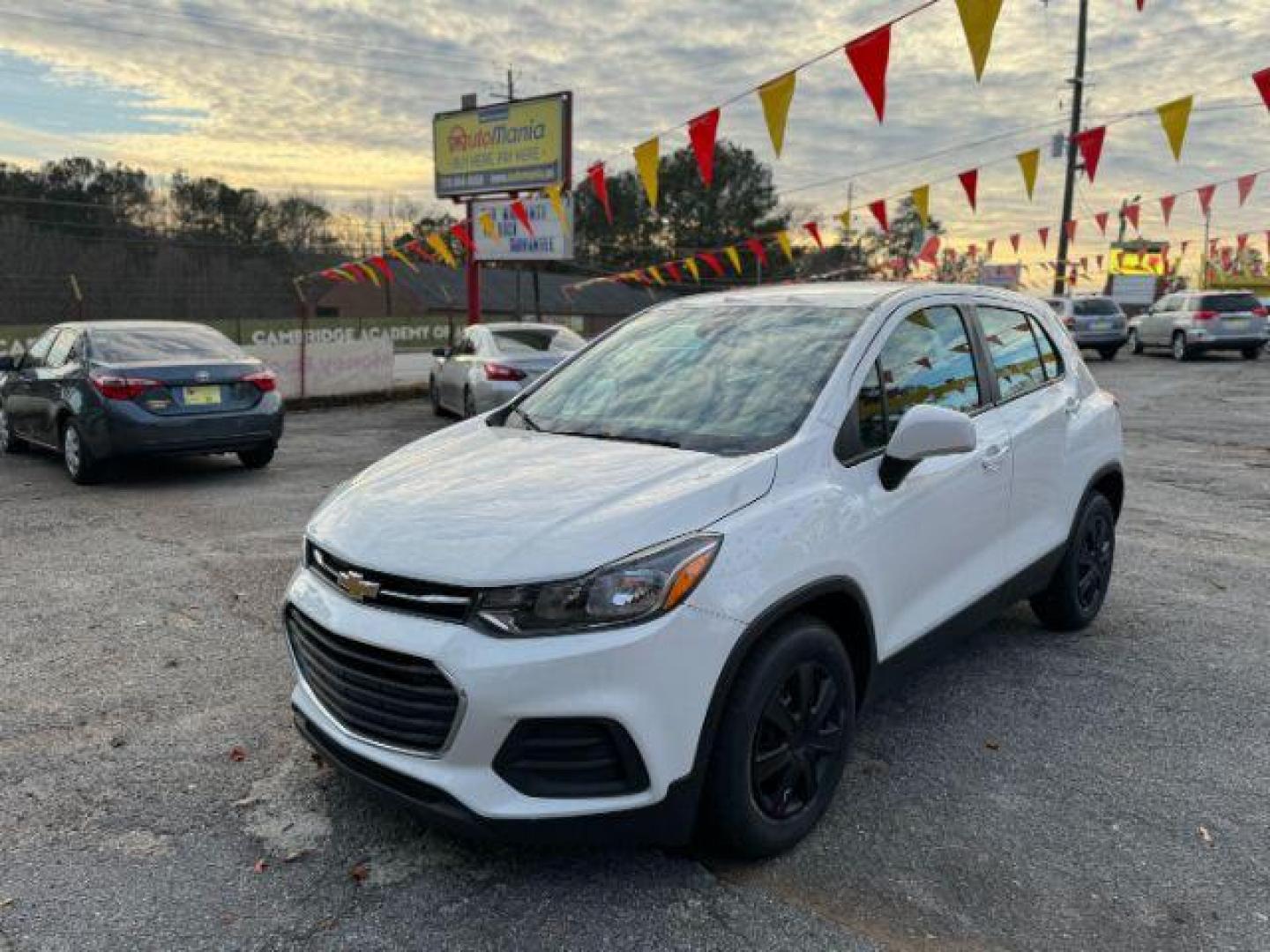 2017 White Chevrolet Trax LS FWD (KL7CJKSB8HB) with an 1.4L L4 DOHC 16V engine, 6-Speed Automatic transmission, located at 1806 Veterans Memorial Hwy SW, Austell, GA, 30168, (770) 944-9558, 33.817959, -84.606987 - Photo#0