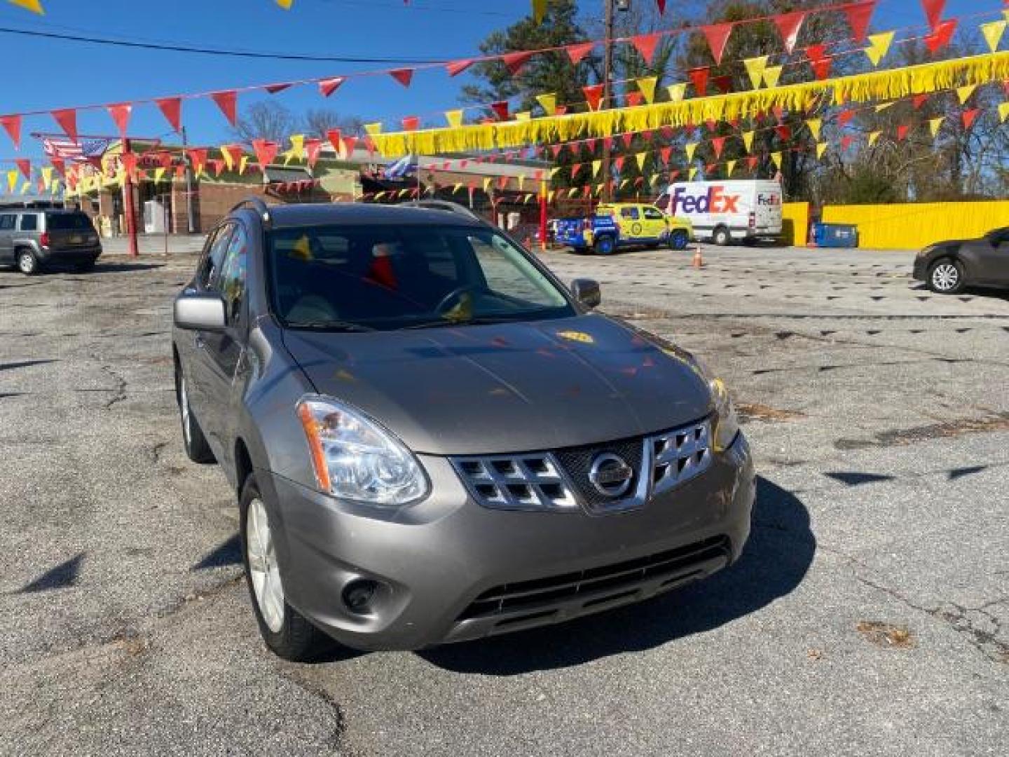 2012 Gray Nissan Rogue SV FWD (JN8AS5MT8CW) with an 2.5L L4 DOHC 16V engine, Continuously Variabl transmission, located at 1806 Veterans Memorial Hwy SW, Austell, GA, 30168, (770) 944-9558, 33.817959, -84.606987 - Photo#0