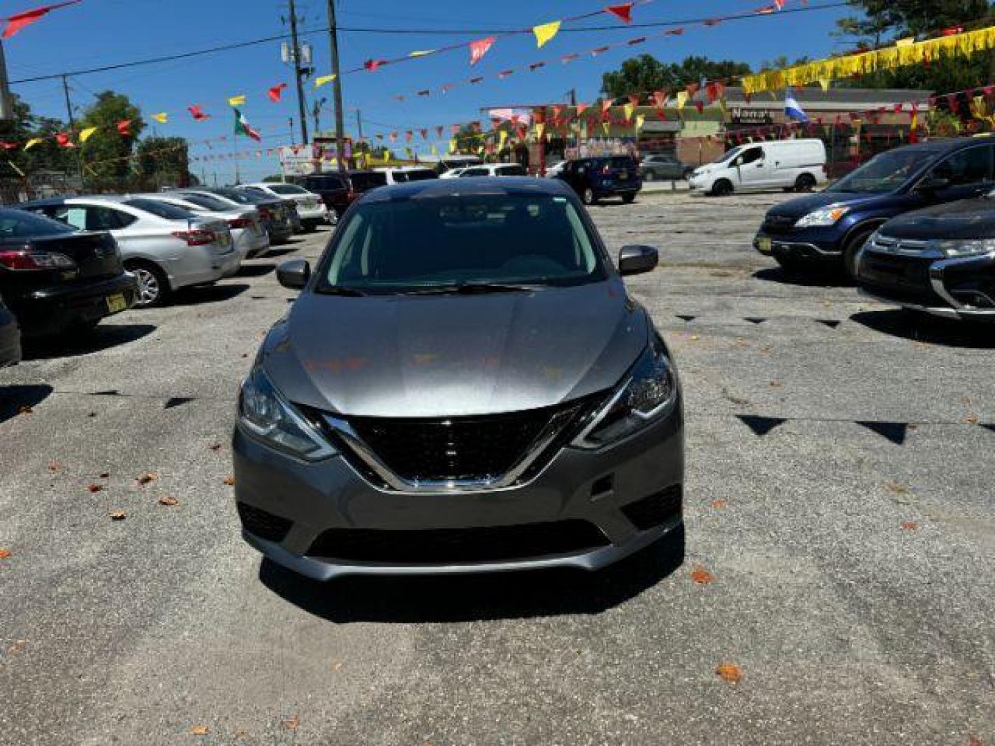 2017 Gray Nissan Sentra SV (3N1AB7AP1HL) with an 1.8L L4 SFI DOHC 16 engine, Continuously Variable Transmission transmission, located at 1806 Veterans Memorial Hwy SW, Austell, GA, 30168, (770) 944-9558, 33.817959, -84.606987 - Photo#1