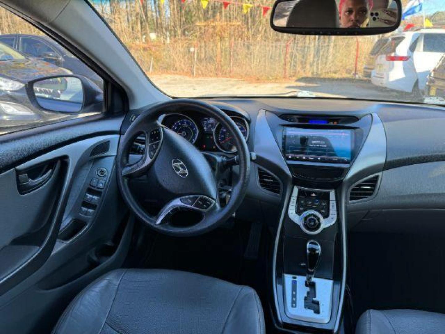 2012 Gray Hyundai Elantra Limited (KMHDH4AEXCU) with an 1.8L L4 DOHC 16V engine, 6-Speed Automatic transmission, located at 1806 Veterans Memorial Hwy SW, Austell, GA, 30168, (770) 944-9558, 33.817959, -84.606987 - Photo#11