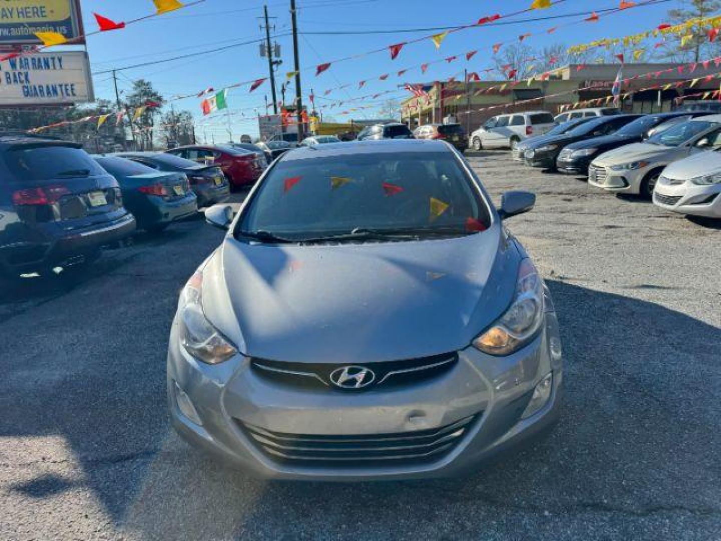 2012 Gray Hyundai Elantra Limited (KMHDH4AEXCU) with an 1.8L L4 DOHC 16V engine, 6-Speed Automatic transmission, located at 1806 Veterans Memorial Hwy SW, Austell, GA, 30168, (770) 944-9558, 33.817959, -84.606987 - Photo#0