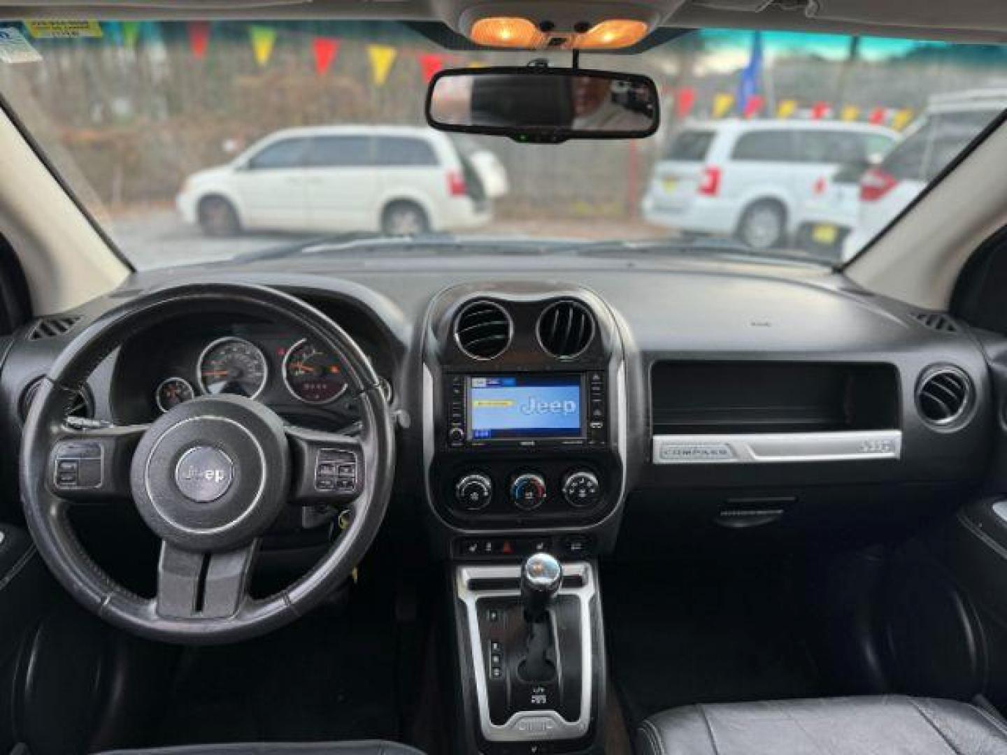 2014 White Jeep Compass Latitude FWD (1C4NJCEAXED) with an 2.0L L4 DOHC 16V engine, Continuously Variable Transmission transmission, located at 1806 Veterans Memorial Hwy SW, Austell, GA, 30168, (770) 944-9558, 33.817959, -84.606987 - Photo#8