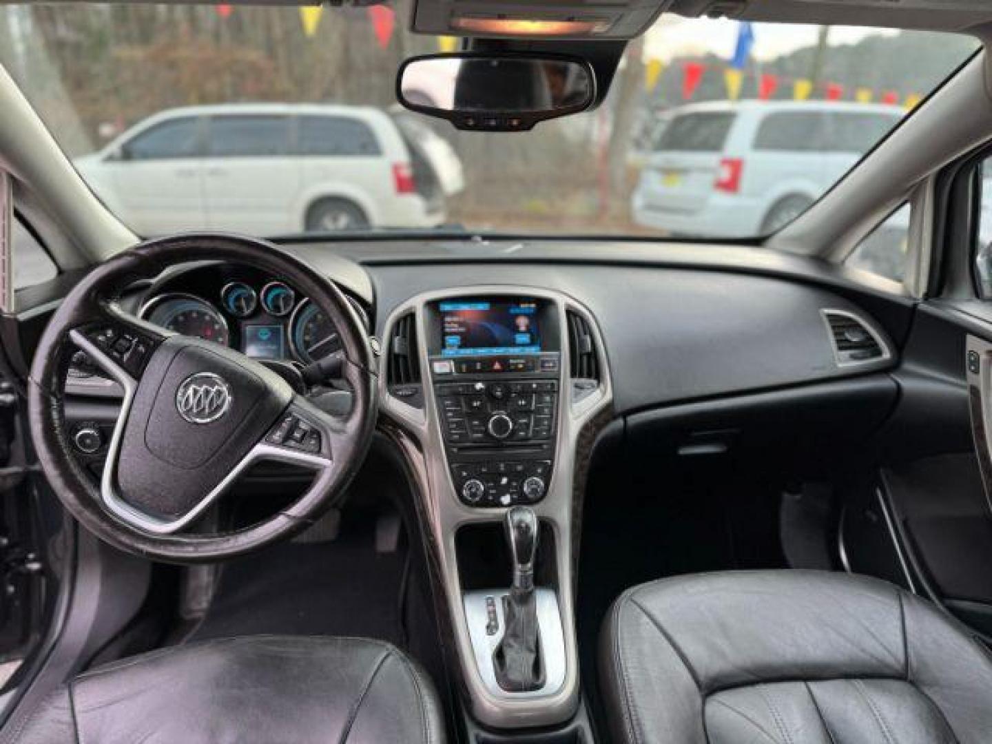 2015 Gray Buick Verano Leather (1G4PS5SK9F4) with an 2.4L L4 DOHC 16V FFV engine, 6-Speed Automatic transmission, located at 1806 Veterans Memorial Hwy SW, Austell, GA, 30168, (770) 944-9558, 33.817959, -84.606987 - Photo#11