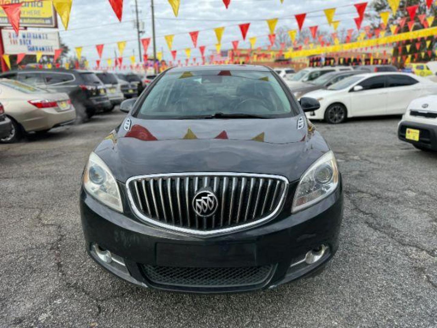 2015 Gray Buick Verano Leather (1G4PS5SK9F4) with an 2.4L L4 DOHC 16V FFV engine, 6-Speed Automatic transmission, located at 1806 Veterans Memorial Hwy SW, Austell, GA, 30168, (770) 944-9558, 33.817959, -84.606987 - Photo#2