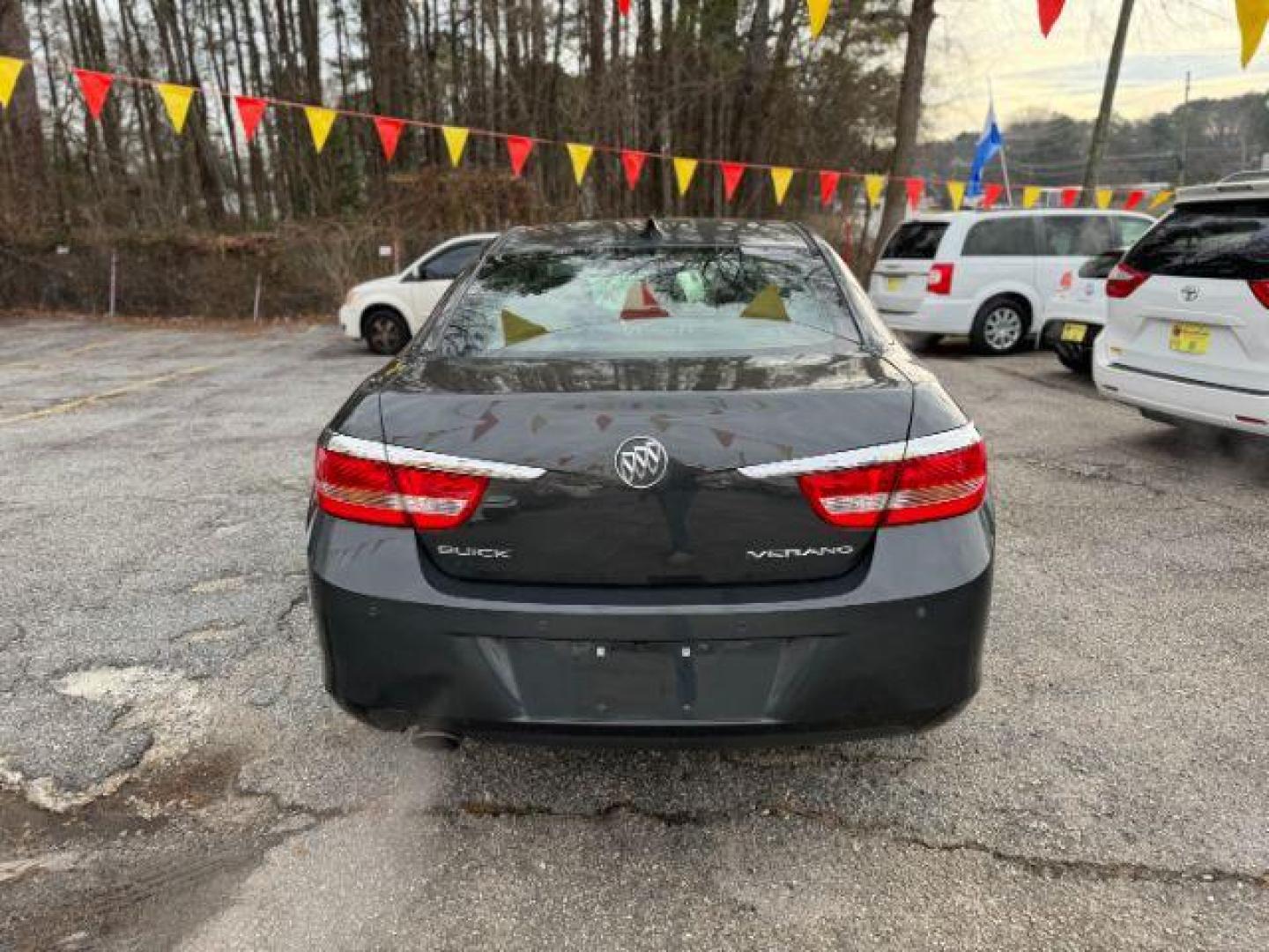 2015 Gray Buick Verano Leather (1G4PS5SK9F4) with an 2.4L L4 DOHC 16V FFV engine, 6-Speed Automatic transmission, located at 1806 Veterans Memorial Hwy SW, Austell, GA, 30168, (770) 944-9558, 33.817959, -84.606987 - Photo#5