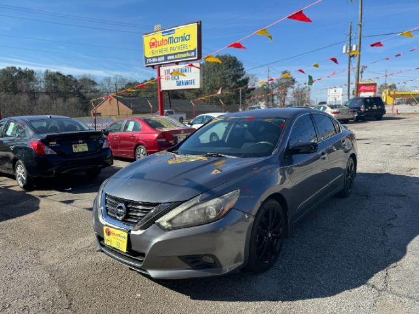 2017 Gray Nissan Altima 2.5 SR (1N4AL3AP7HC) with an 2.5L L4 DOHC 16V engine, Continuously Variable Transmission transmission, located at 1806 Veterans Memorial Hwy SW, Austell, GA, 30168, (770) 944-9558, 33.817959, -84.606987 - Photo#0