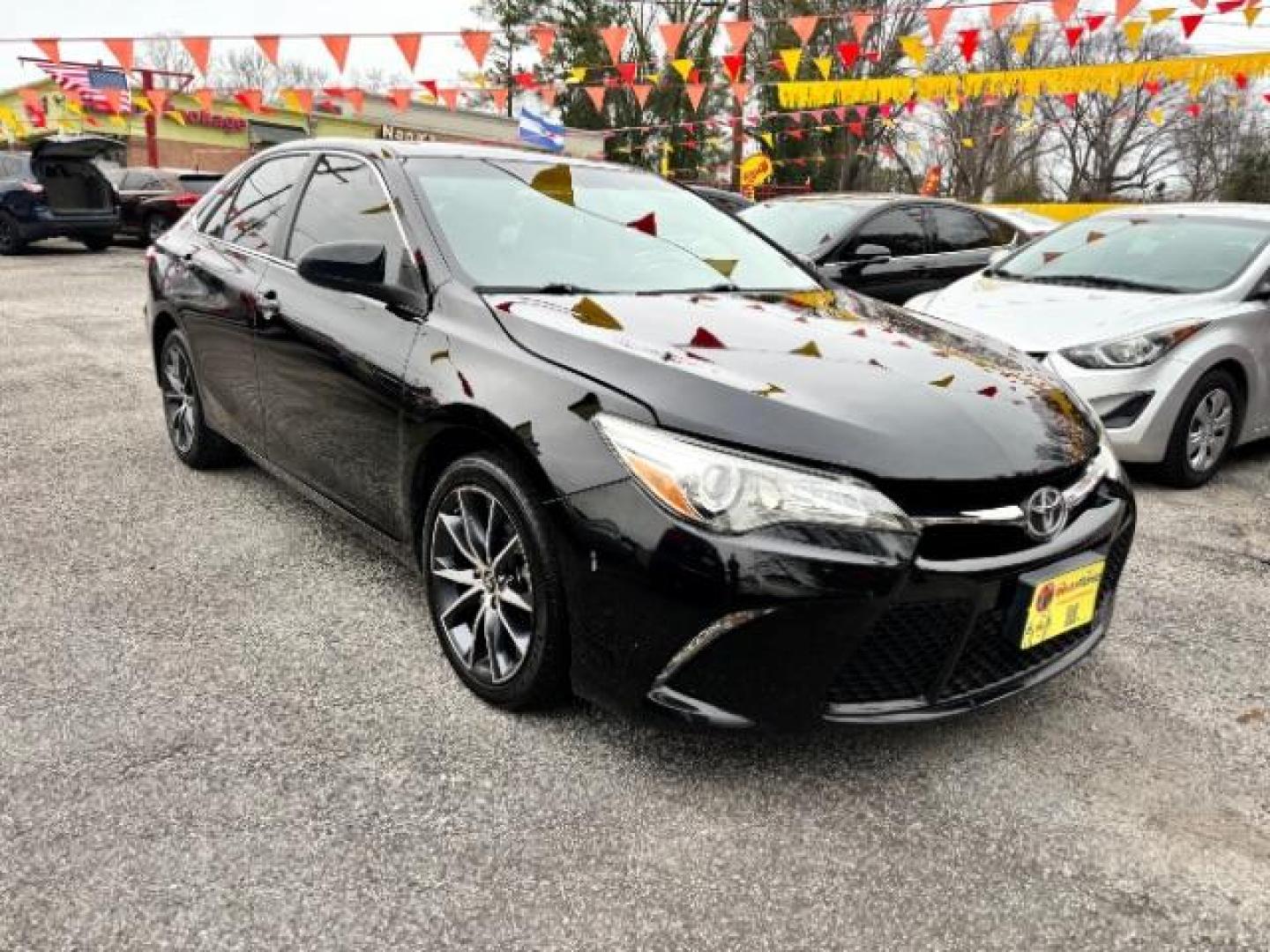 2017 Black Toyota Camry XSE (4T1BF1FK1HU) with an 2.5L L4 DOHC 16V engine, 6-Speed Automatic transmission, located at 1806 Veterans Memorial Hwy SW, Austell, GA, 30168, (770) 944-9558, 33.817959, -84.606987 - Photo#0