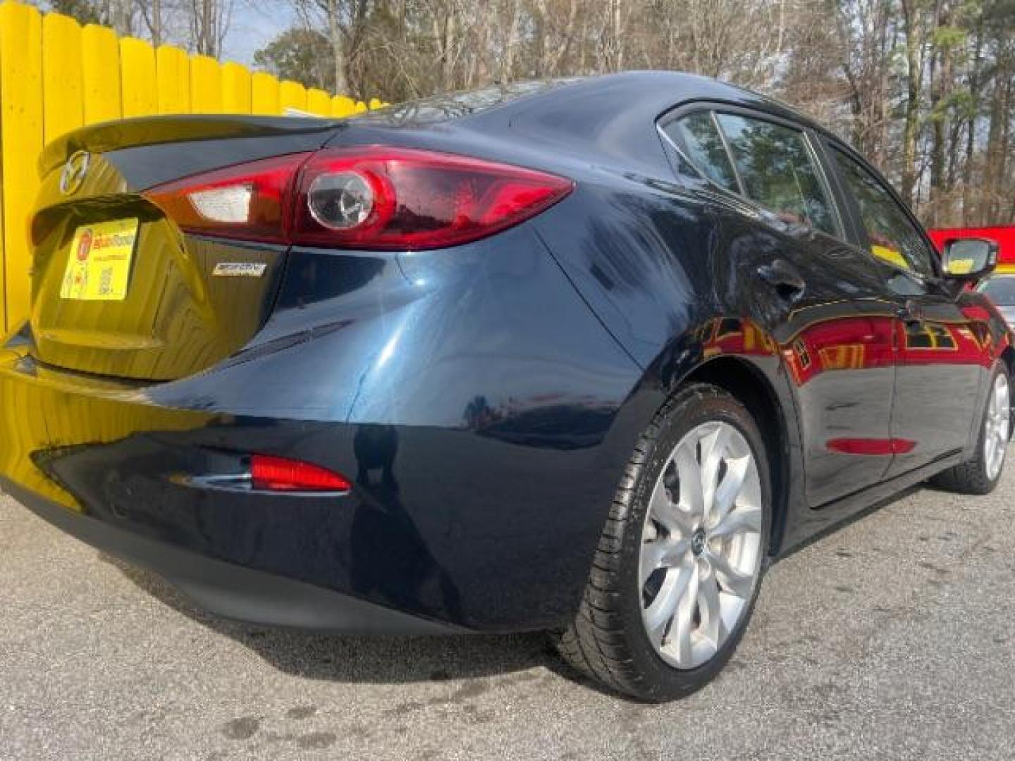 2014 Blue Mazda MAZDA3 s Touring AT 4-Door (JM1BM1V37E1) with an 2.5L L4 DOHC 16V engine, 6-Speed Automatic transmission, located at 1806 Veterans Memorial Hwy SW, Austell, GA, 30168, (770) 944-9558, 33.817959, -84.606987 - Photo#10