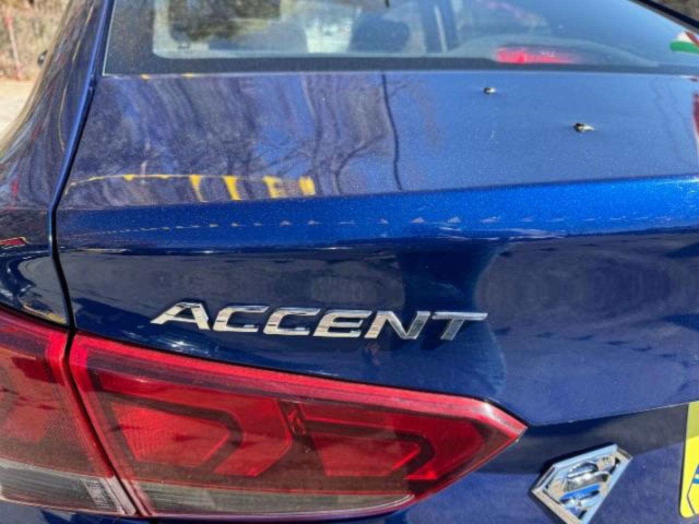 2018 Blue Hyundai Accent SE 4-Door 6A (3KPC24A32JE) with an 1.6L L4 DOHC 16V engine, 6-Speed Automatic transmission, located at 1806 Veterans Memorial Hwy SW, Austell, GA, 30168, (770) 944-9558, 33.817959, -84.606987 - Photo#16