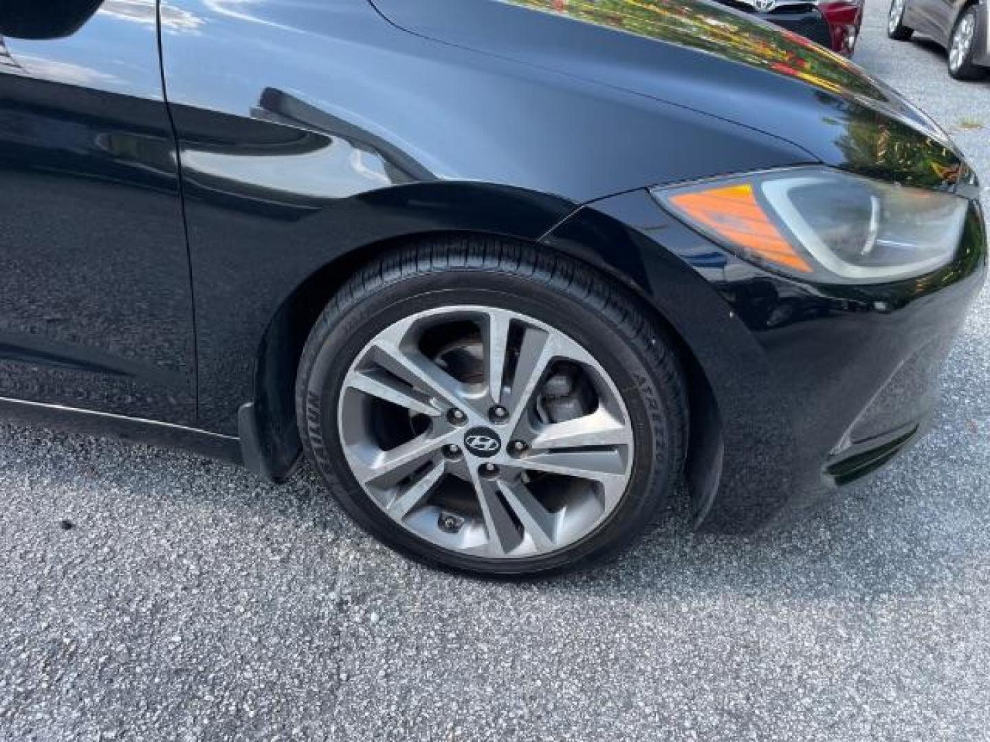 2017 Black Hyundai Elantra Limited (5NPD84LFXHH) with an 1.8L L4 DOHC 16V engine, 6-Speed Automatic transmission, located at 1806 Veterans Memorial Hwy SW, Austell, GA, 30168, (770) 944-9558, 33.817959, -84.606987 - Photo#19