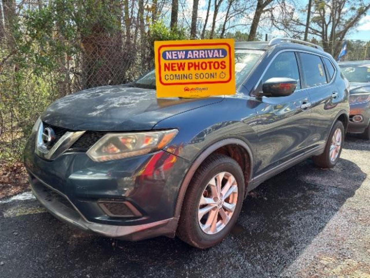 2016 Blue Nissan Rogue S 2WD (KNMAT2MT5GP) with an 2.5L L4 DOHC 16V engine, Continuously Variable Transmission transmission, located at 1806 Veterans Memorial Hwy SW, Austell, GA, 30168, (770) 944-9558, 33.817959, -84.606987 - Photo#0