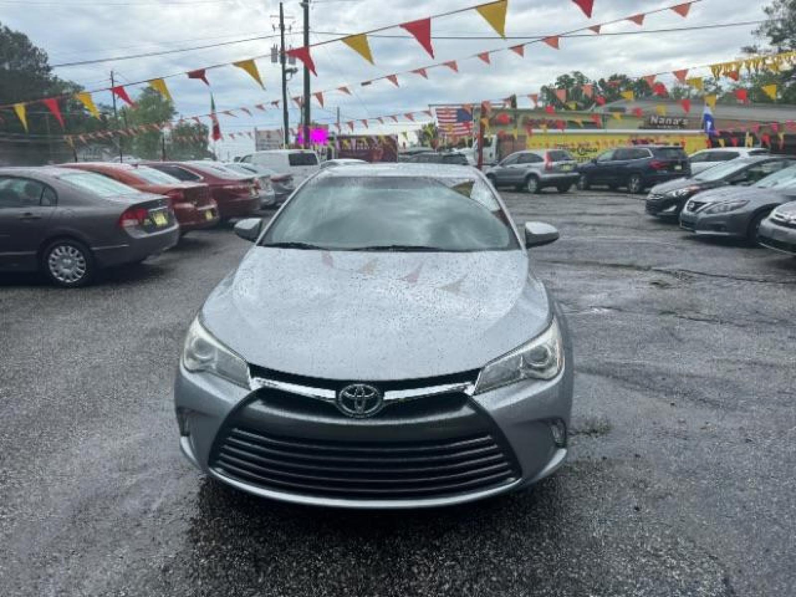 2017 Silver Toyota Camry LE (4T1BF1FK0HU) with an 2.5L L4 DOHC 16V engine, 6-Speed Automatic transmission, located at 1806 Veterans Memorial Hwy SW, Austell, GA, 30168, (770) 944-9558, 33.817959, -84.606987 - Photo #1